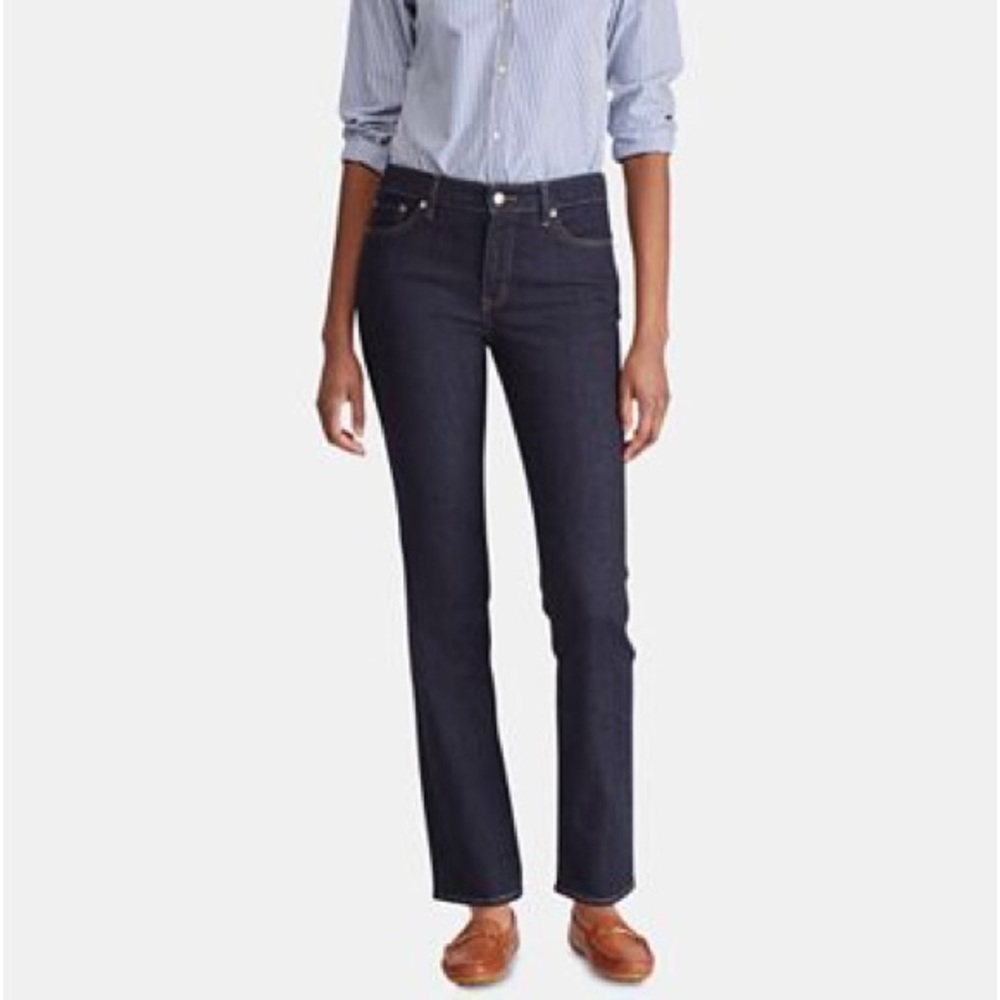 Ralph Lauren Petite Premier Straight Denim, Petite